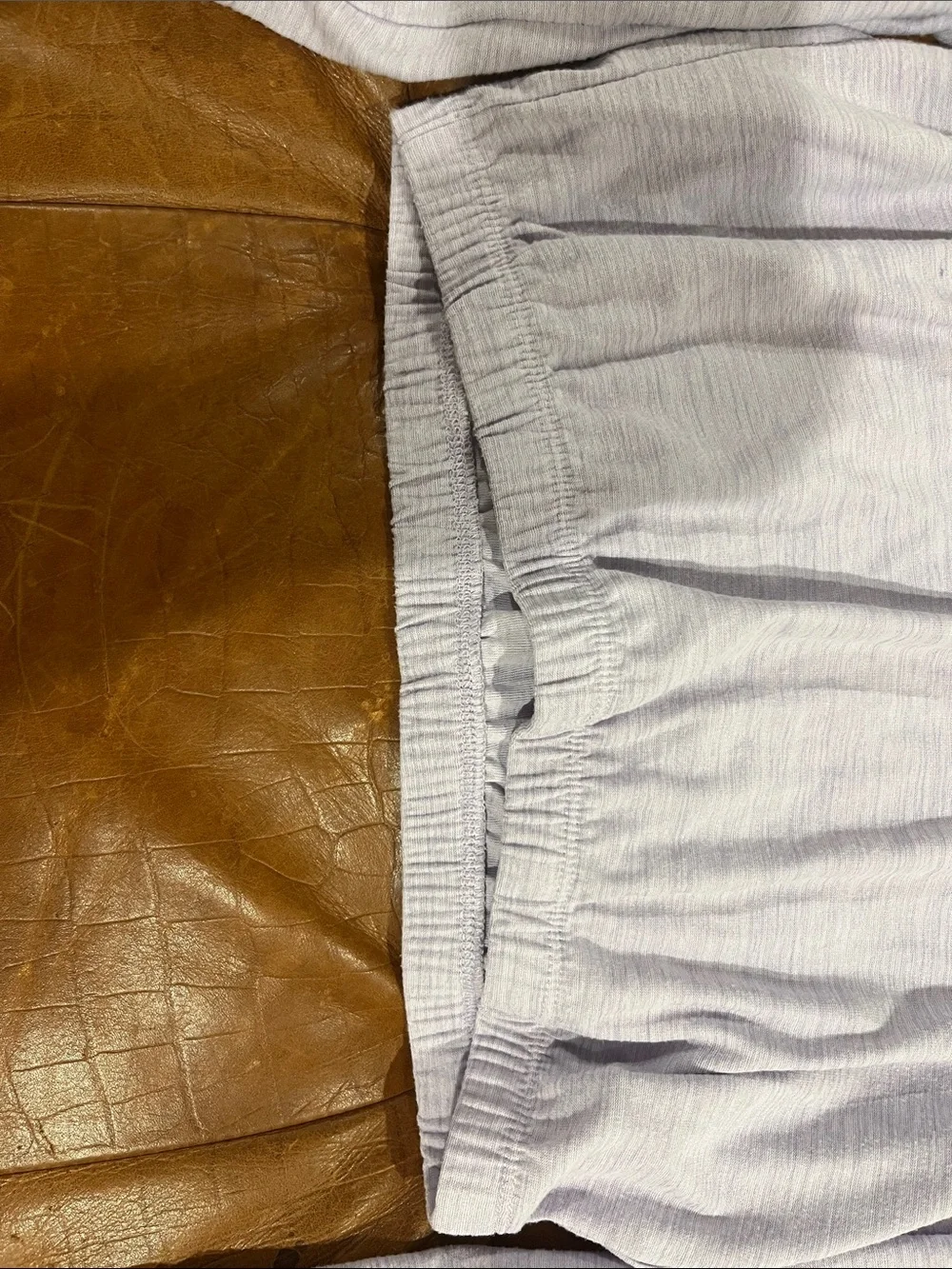 Old Navy Light Lavender Long Sleeve Cropped Tee